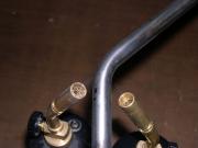 Heating and bending tube